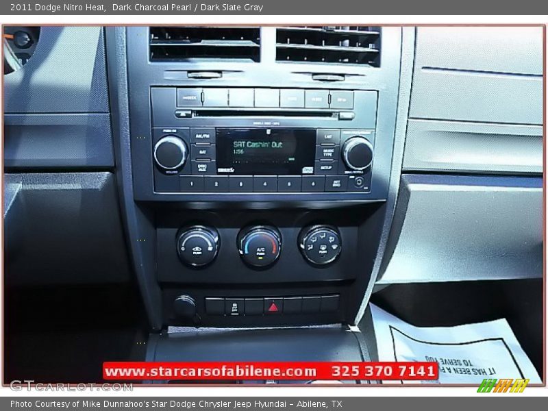 Dark Charcoal Pearl / Dark Slate Gray 2011 Dodge Nitro Heat