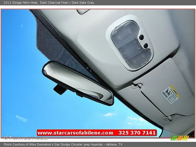 Dark Charcoal Pearl / Dark Slate Gray 2011 Dodge Nitro Heat