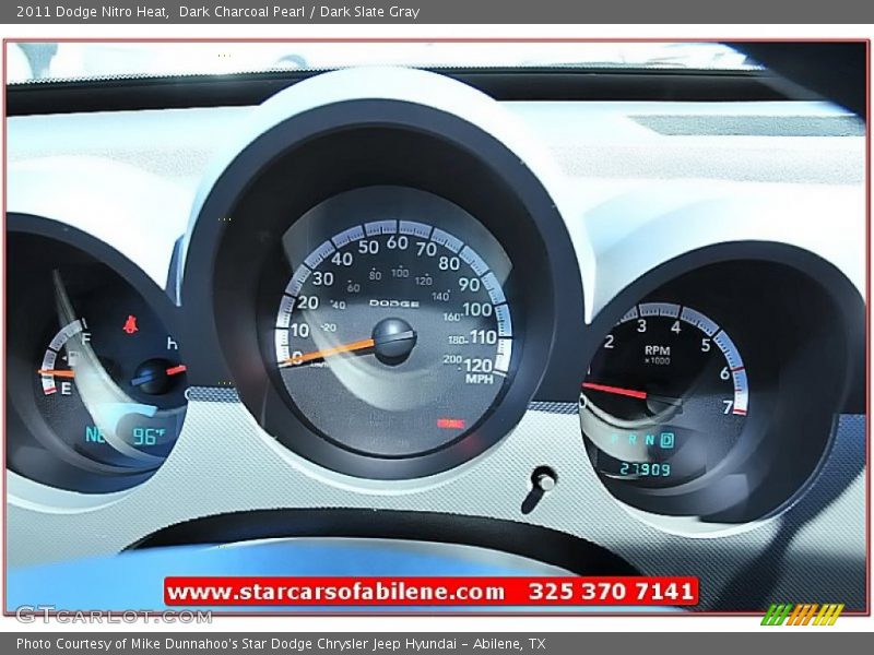 Dark Charcoal Pearl / Dark Slate Gray 2011 Dodge Nitro Heat