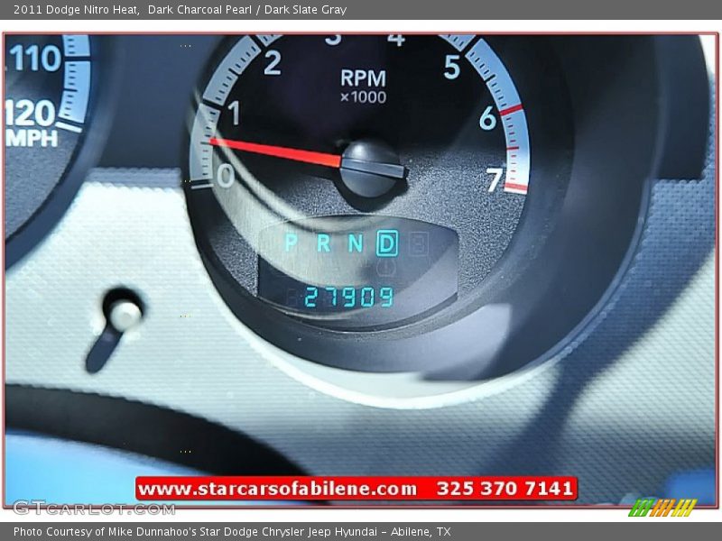 Dark Charcoal Pearl / Dark Slate Gray 2011 Dodge Nitro Heat