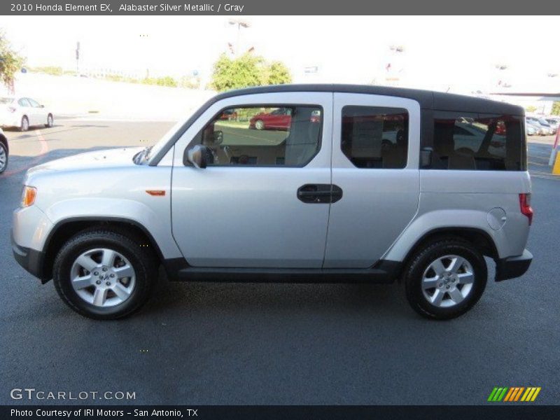 Alabaster Silver Metallic / Gray 2010 Honda Element EX