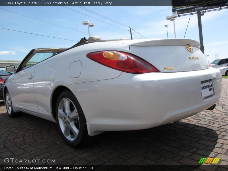 Arctic Frost Pearl / Ivory 2004 Toyota Solara SLE V6 Convertible