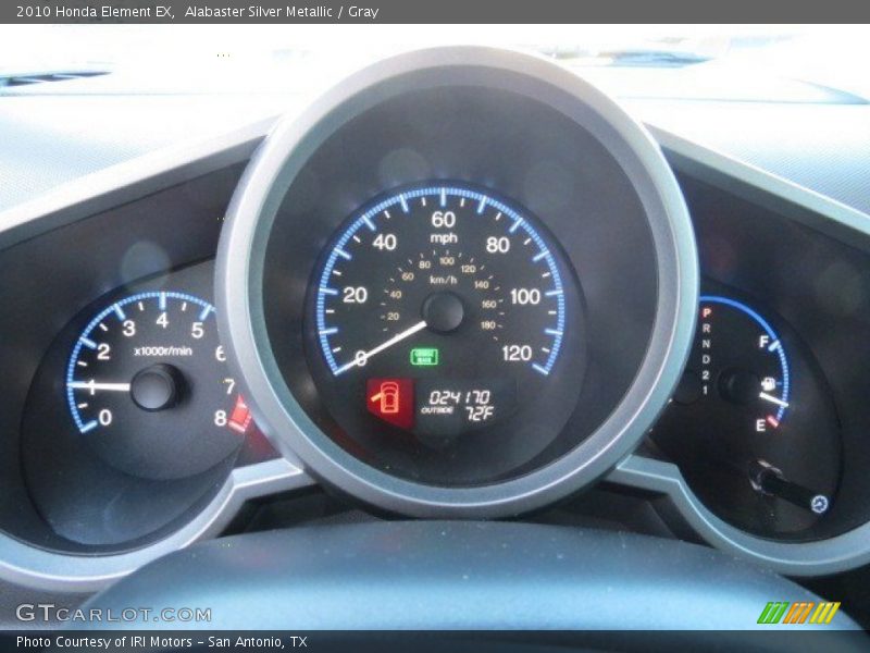 Alabaster Silver Metallic / Gray 2010 Honda Element EX