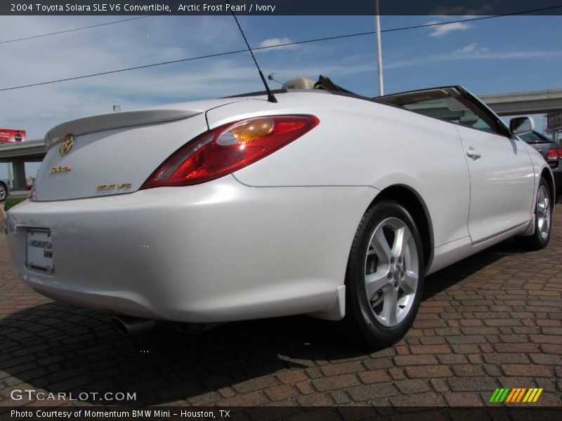 Arctic Frost Pearl / Ivory 2004 Toyota Solara SLE V6 Convertible