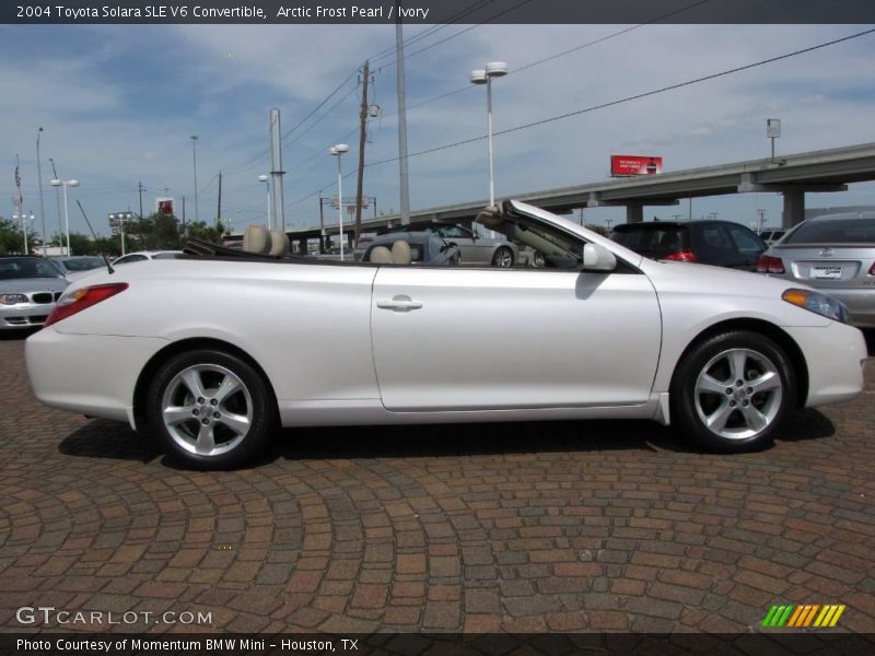 Arctic Frost Pearl / Ivory 2004 Toyota Solara SLE V6 Convertible