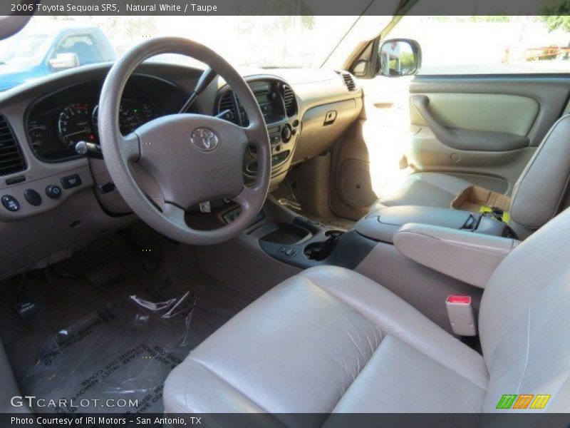 Natural White / Taupe 2006 Toyota Sequoia SR5