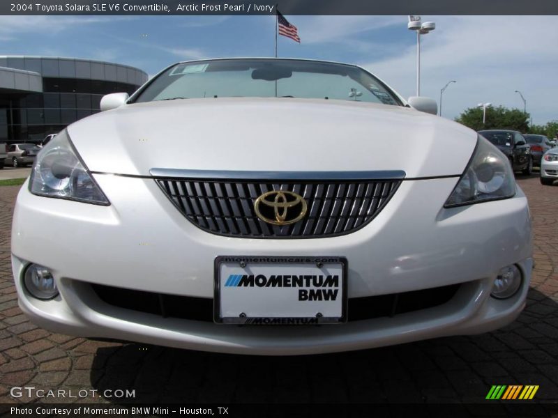 Arctic Frost Pearl / Ivory 2004 Toyota Solara SLE V6 Convertible