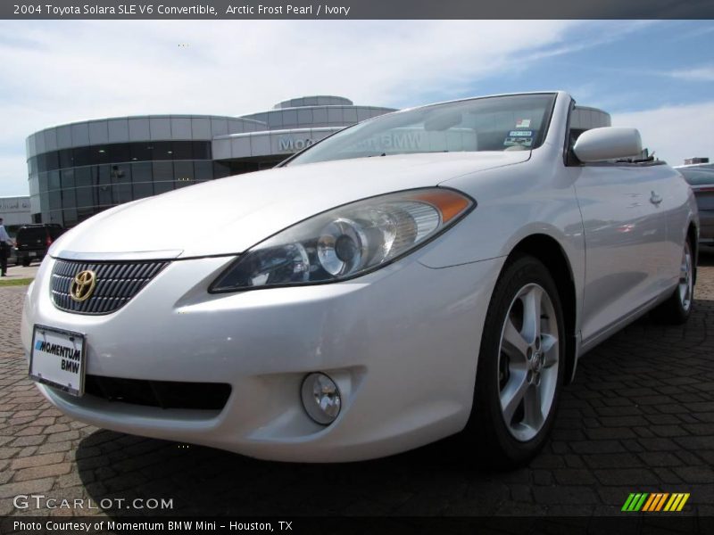 Arctic Frost Pearl / Ivory 2004 Toyota Solara SLE V6 Convertible