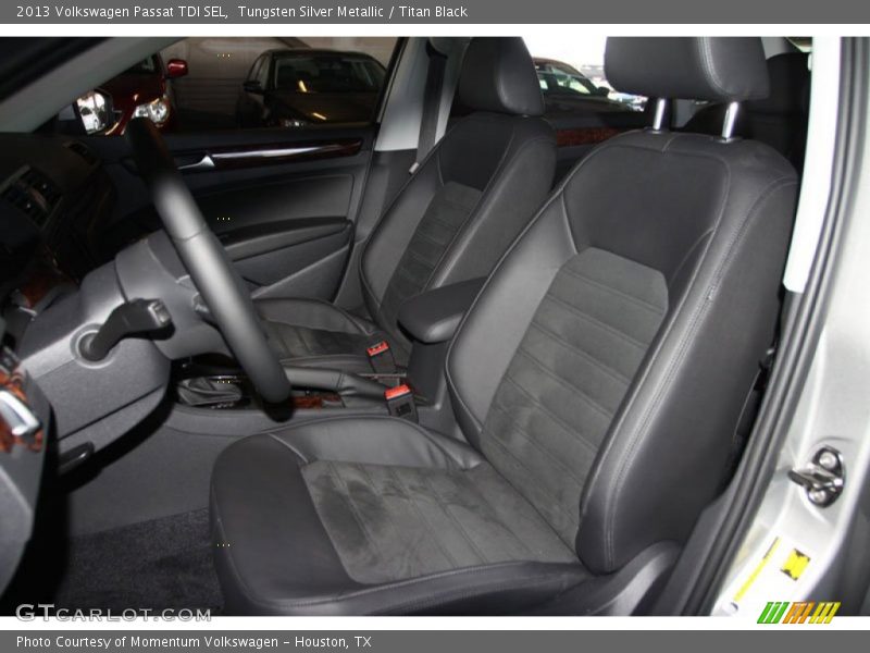 Tungsten Silver Metallic / Titan Black 2013 Volkswagen Passat TDI SEL