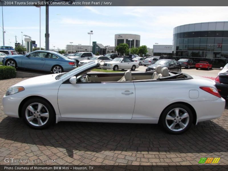 Arctic Frost Pearl / Ivory 2004 Toyota Solara SLE V6 Convertible
