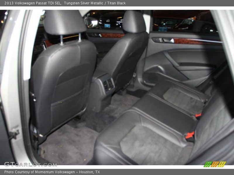 Tungsten Silver Metallic / Titan Black 2013 Volkswagen Passat TDI SEL