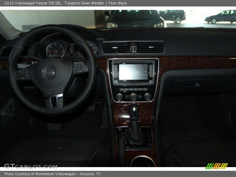 Tungsten Silver Metallic / Titan Black 2013 Volkswagen Passat TDI SEL