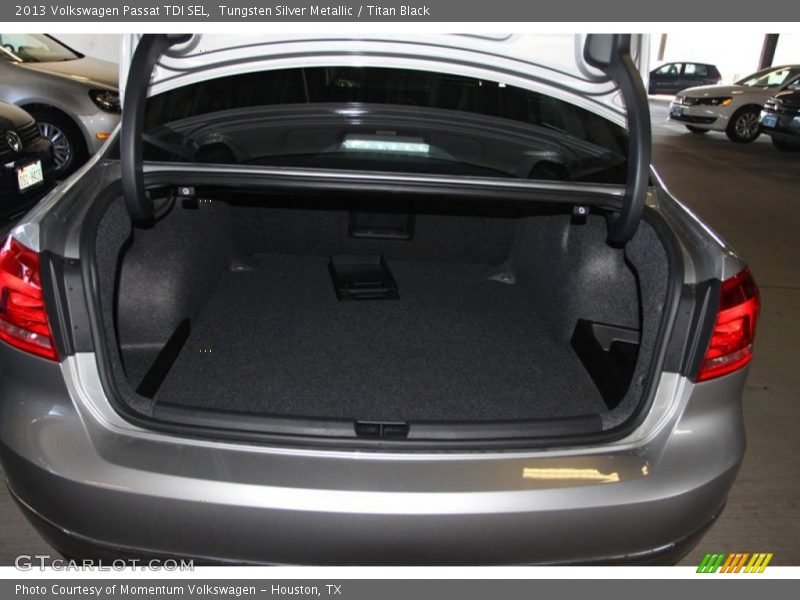 Tungsten Silver Metallic / Titan Black 2013 Volkswagen Passat TDI SEL