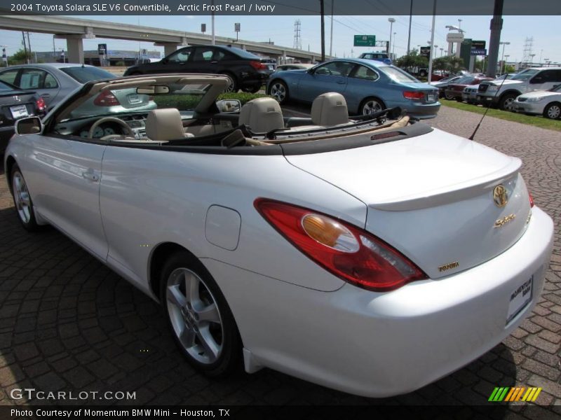 Arctic Frost Pearl / Ivory 2004 Toyota Solara SLE V6 Convertible