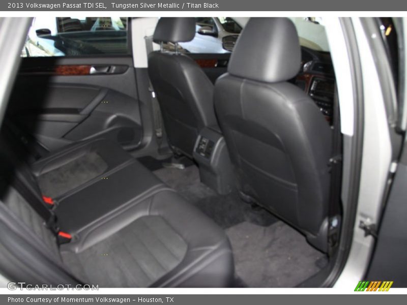 Tungsten Silver Metallic / Titan Black 2013 Volkswagen Passat TDI SEL