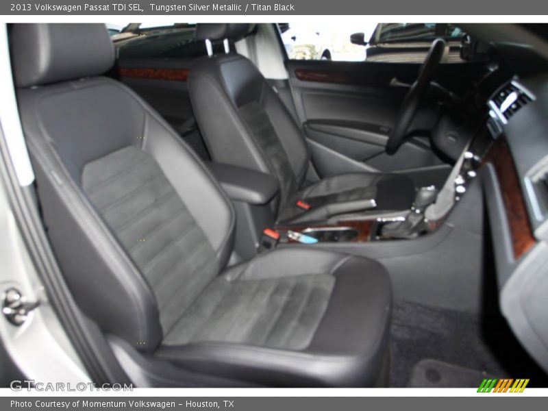 Tungsten Silver Metallic / Titan Black 2013 Volkswagen Passat TDI SEL