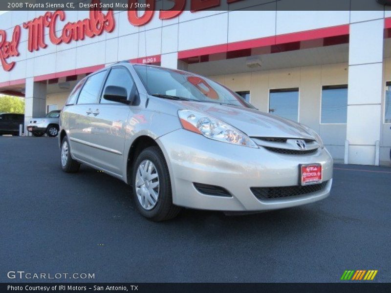 Desert Sand Mica / Stone 2008 Toyota Sienna CE