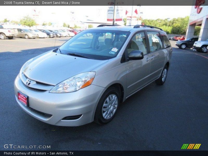 Desert Sand Mica / Stone 2008 Toyota Sienna CE