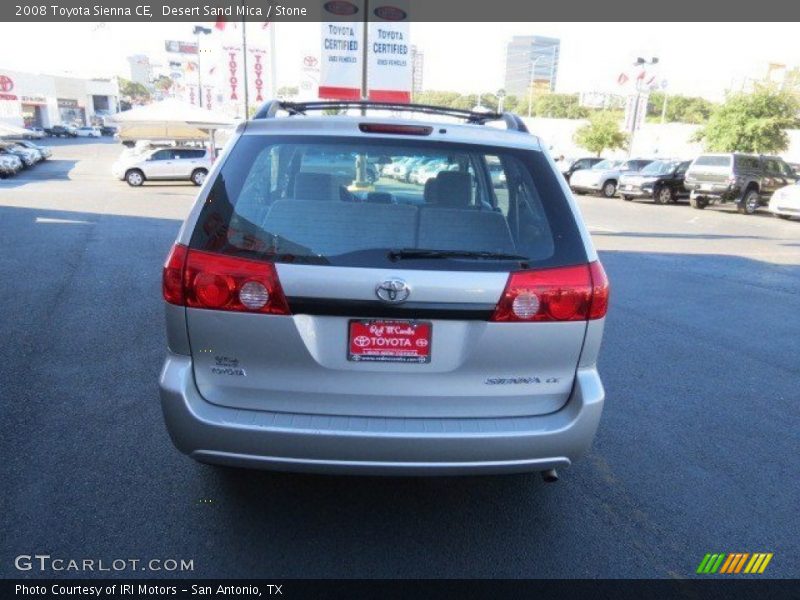 Desert Sand Mica / Stone 2008 Toyota Sienna CE