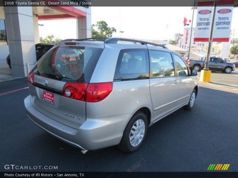 Desert Sand Mica / Stone 2008 Toyota Sienna CE