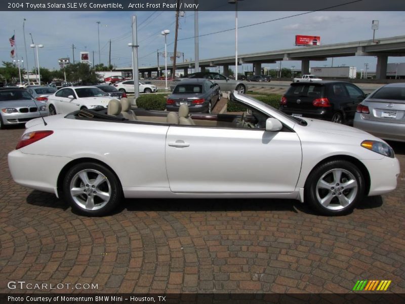 Arctic Frost Pearl / Ivory 2004 Toyota Solara SLE V6 Convertible