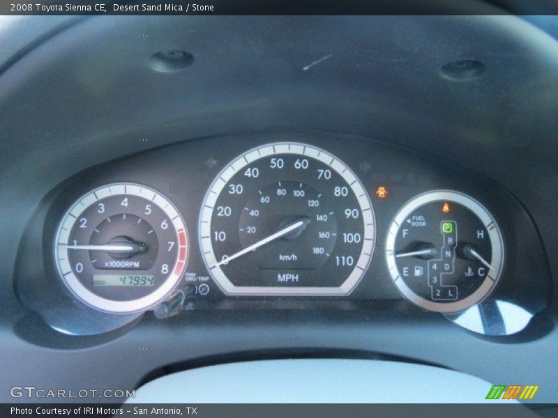 Desert Sand Mica / Stone 2008 Toyota Sienna CE