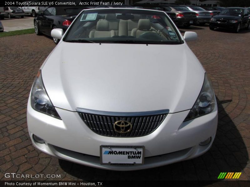 Arctic Frost Pearl / Ivory 2004 Toyota Solara SLE V6 Convertible