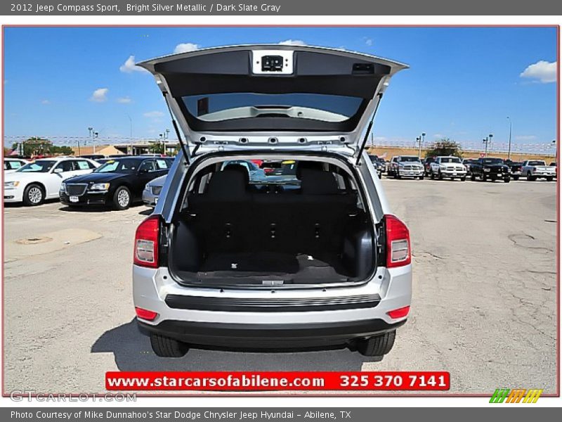 Bright Silver Metallic / Dark Slate Gray 2012 Jeep Compass Sport
