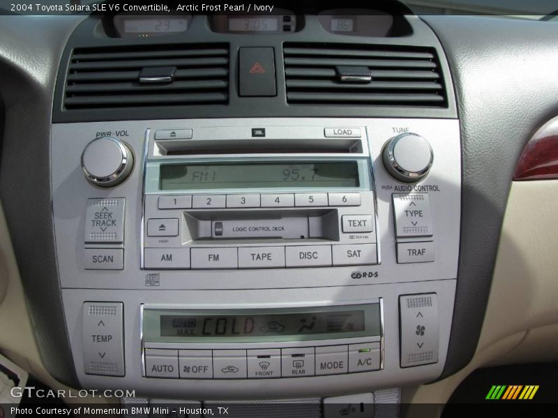 Arctic Frost Pearl / Ivory 2004 Toyota Solara SLE V6 Convertible
