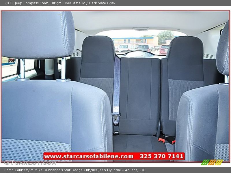 Bright Silver Metallic / Dark Slate Gray 2012 Jeep Compass Sport