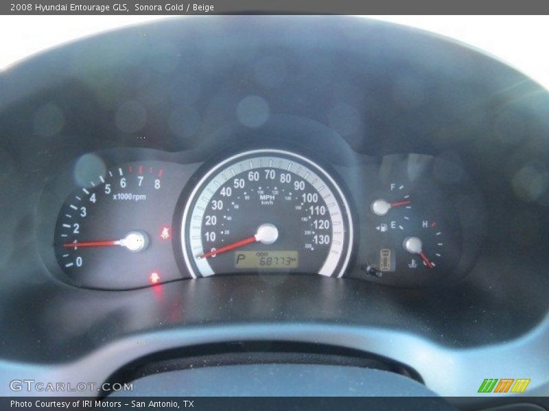 Sonora Gold / Beige 2008 Hyundai Entourage GLS