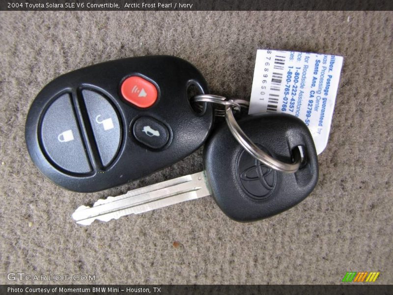 Arctic Frost Pearl / Ivory 2004 Toyota Solara SLE V6 Convertible