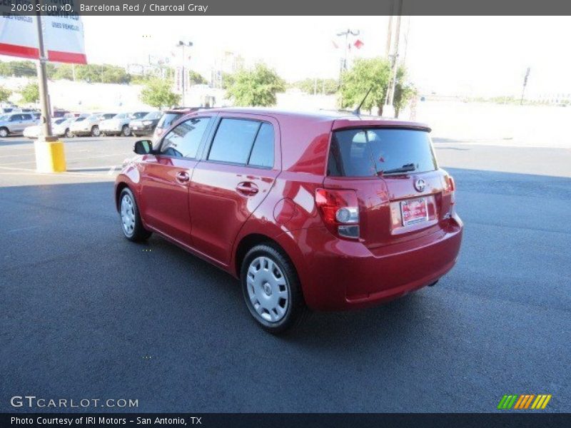 Barcelona Red / Charcoal Gray 2009 Scion xD