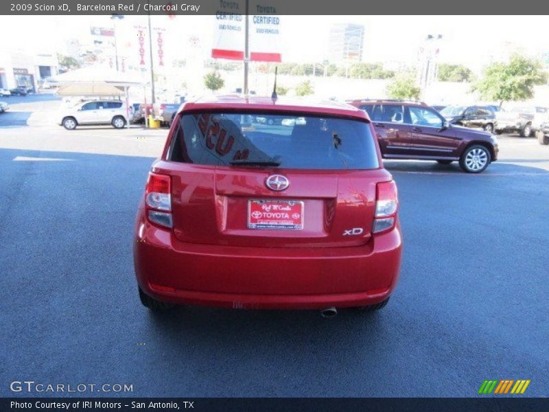 Barcelona Red / Charcoal Gray 2009 Scion xD