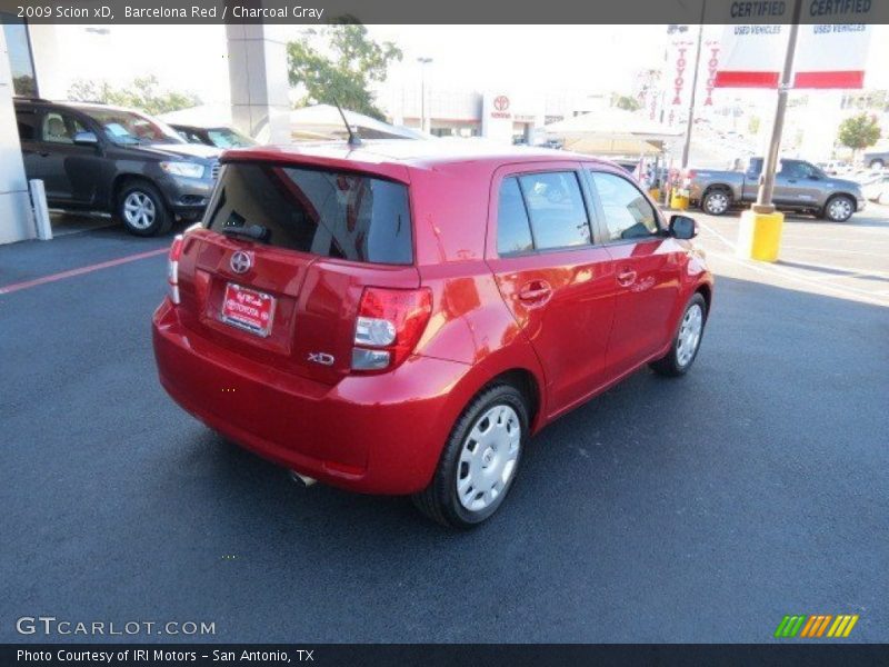 Barcelona Red / Charcoal Gray 2009 Scion xD