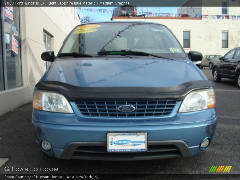 Light Sapphire Blue Metallic / Medium Graphite 2003 Ford Windstar LX