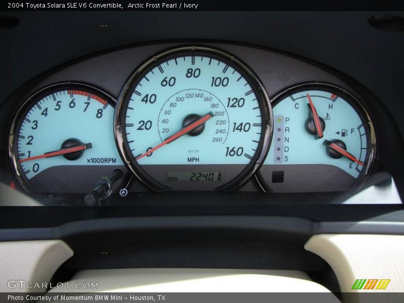 Arctic Frost Pearl / Ivory 2004 Toyota Solara SLE V6 Convertible