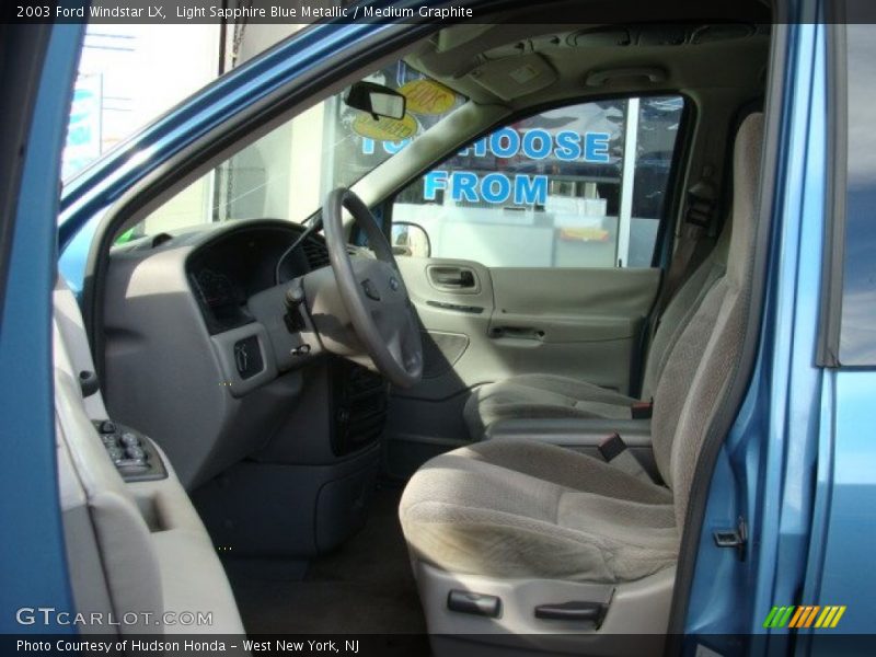 Light Sapphire Blue Metallic / Medium Graphite 2003 Ford Windstar LX