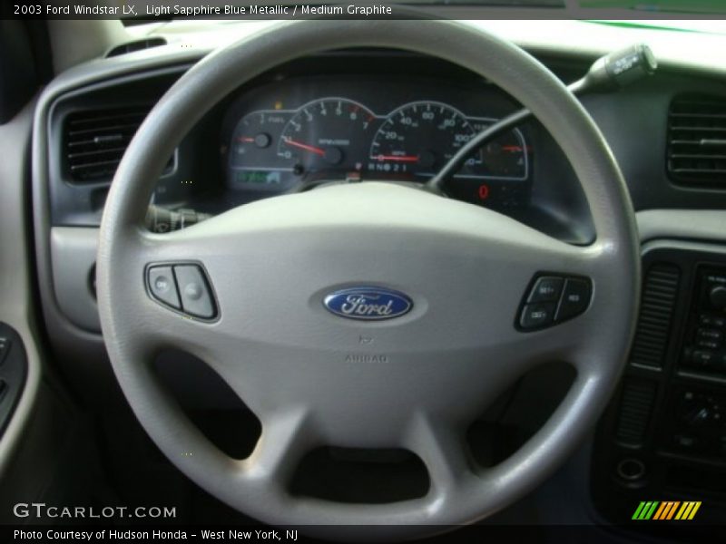 Light Sapphire Blue Metallic / Medium Graphite 2003 Ford Windstar LX