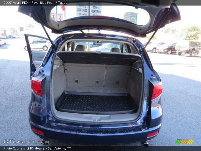 Royal Blue Pearl / Taupe 2007 Acura RDX