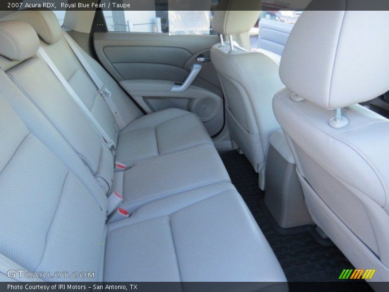 Royal Blue Pearl / Taupe 2007 Acura RDX