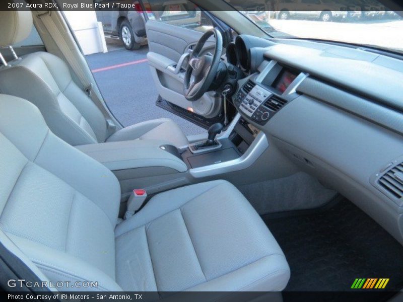 Royal Blue Pearl / Taupe 2007 Acura RDX