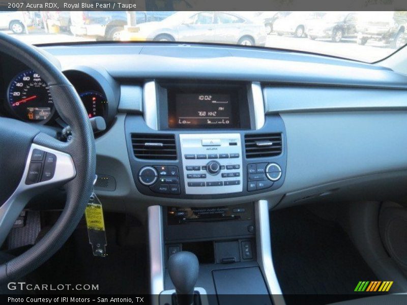 Royal Blue Pearl / Taupe 2007 Acura RDX