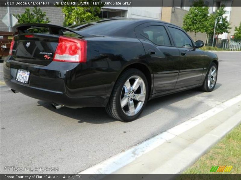 Brilliant Black Crystal Pearl / Dark Slate Gray 2010 Dodge Charger R/T