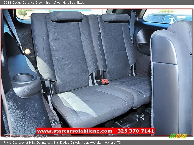 Bright Silver Metallic / Black 2011 Dodge Durango Crew