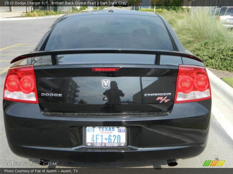 Brilliant Black Crystal Pearl / Dark Slate Gray 2010 Dodge Charger R/T