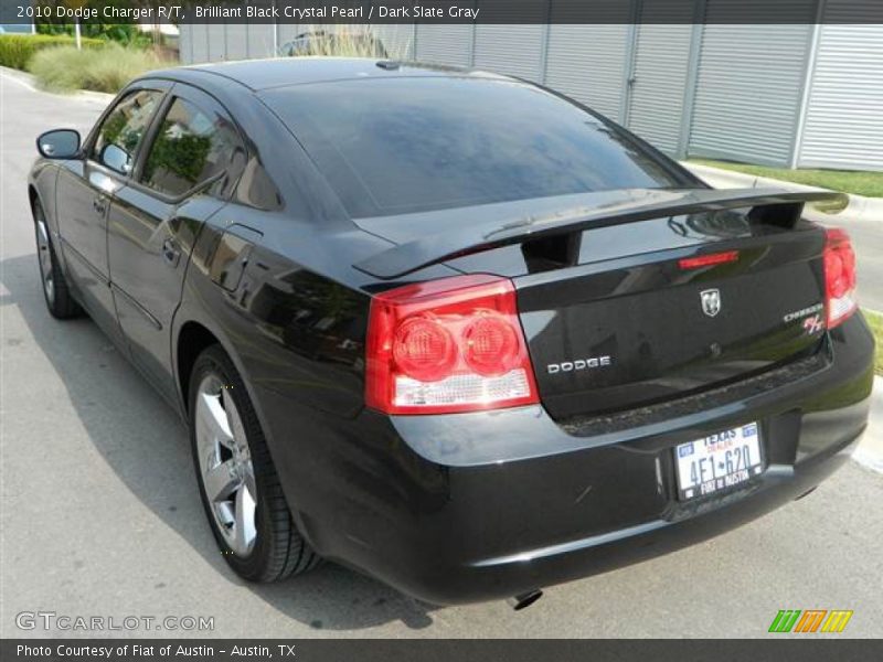 Brilliant Black Crystal Pearl / Dark Slate Gray 2010 Dodge Charger R/T