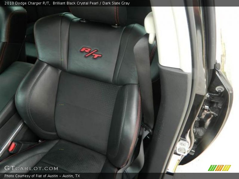 Brilliant Black Crystal Pearl / Dark Slate Gray 2010 Dodge Charger R/T