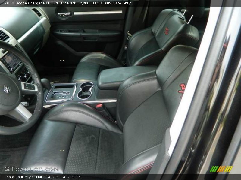 Brilliant Black Crystal Pearl / Dark Slate Gray 2010 Dodge Charger R/T
