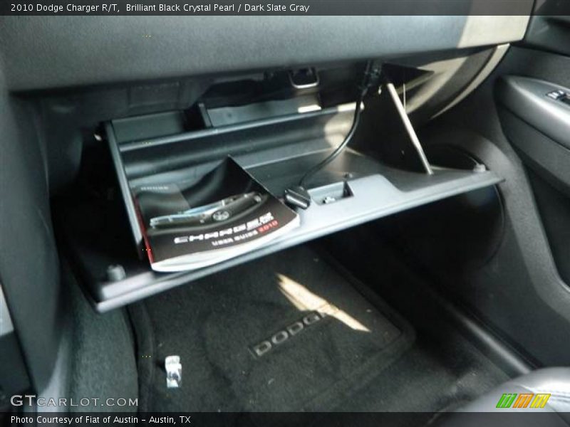 Brilliant Black Crystal Pearl / Dark Slate Gray 2010 Dodge Charger R/T
